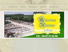 Tablet Screenshot of materiaux-anciens-jcl.com